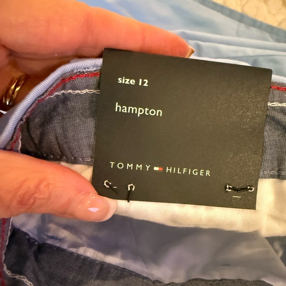 Tommy Hilfiger Hampton Stretch Slim Chino Size 12 NWT - Picture 5 of 5